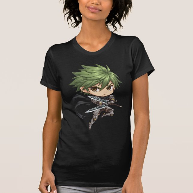 Camiseta Bella+Canvas Lâmina Chibi [M] T-Shirt (Vorderseite)