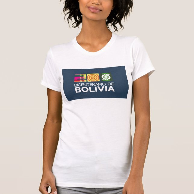 Camiseta bicentenario de Bolivien T-Shirt (Vorderseite)