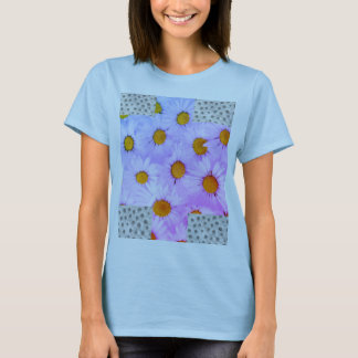 Camiseta blanca floral mujer T-Shirt