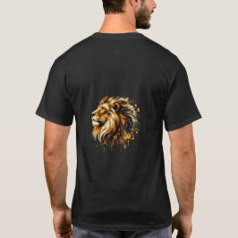 Camiseta con animales efecto pintura  T-Shirt