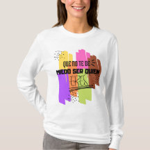 Camiseta con texto Inspiracional '