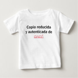 Camiseta copia reducida y autenticada baby t-shirt