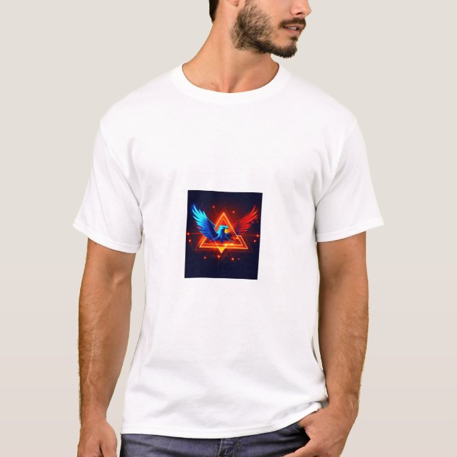 Camiseta de águia  T-Shirt (Vorderseite)
