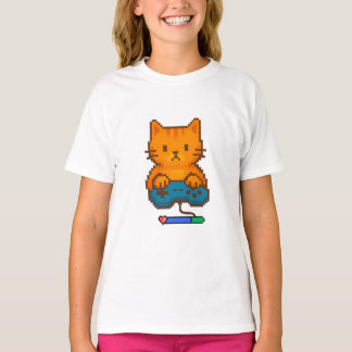 Camiseta de gato gamer T-Shirt