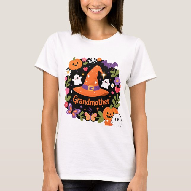 Camiseta de Halloween para Abuela T-Shirt (Vorderseite)