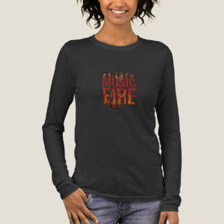 camiseta de manga larga para mujer Tri-Blend shirt