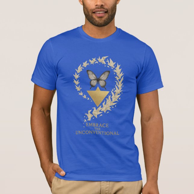 Camiseta Embrace the Unconventional – Mariposa Neg T-Shirt (Vorderseite)