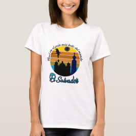 CAMISETA ESTAMPADA EL PAIS MAS BELLO EL SALVADOR T-Shirt