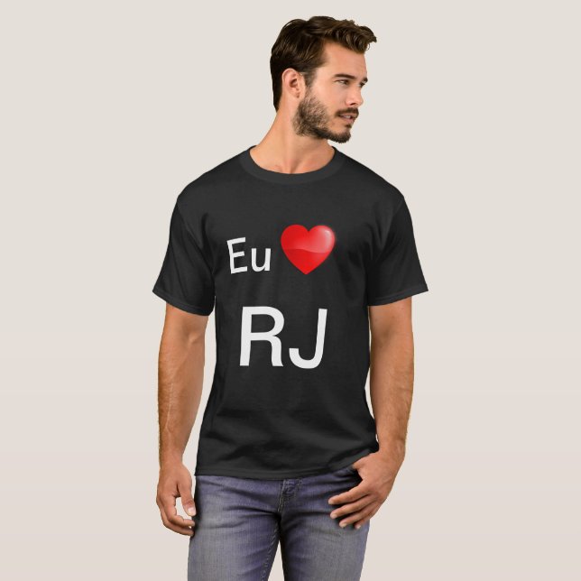 Camiseta Eu amo Rio de Janeiro T-Shirt (Vorne ganz)