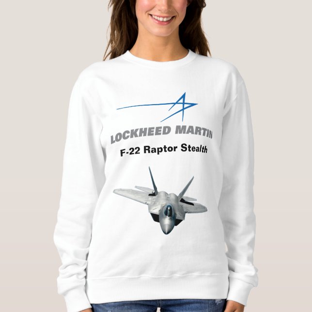 Camiseta F-22 Raptor Stealth Sweatshirt (Vorderseite)
