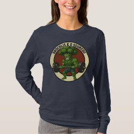 Camiseta Fem. Brócolis é o Segredo - Front T-Shirt