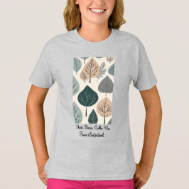 Camiseta Fem Juvenil Básica Raízes do Futuro-2 T-Shirt