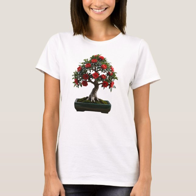 Camiseta Feminina Básica Bonsai-16 T-Shirt (Vorderseite)