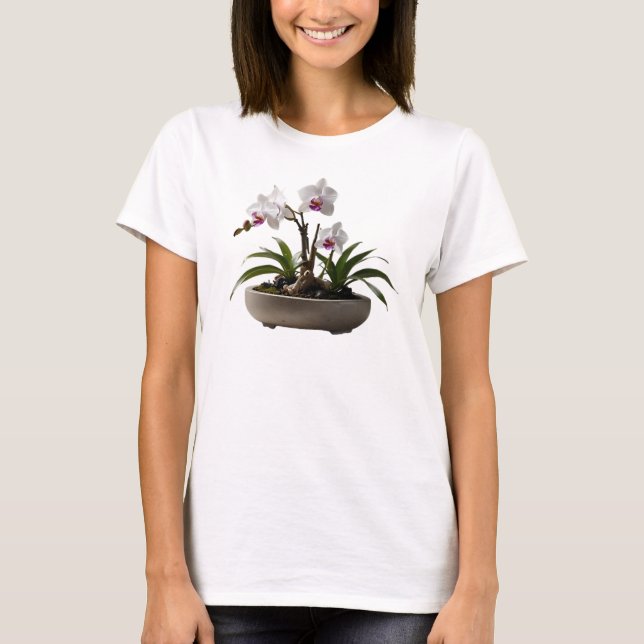 Camiseta Feminina Básica Bonsai-18 T-Shirt (Vorderseite)
