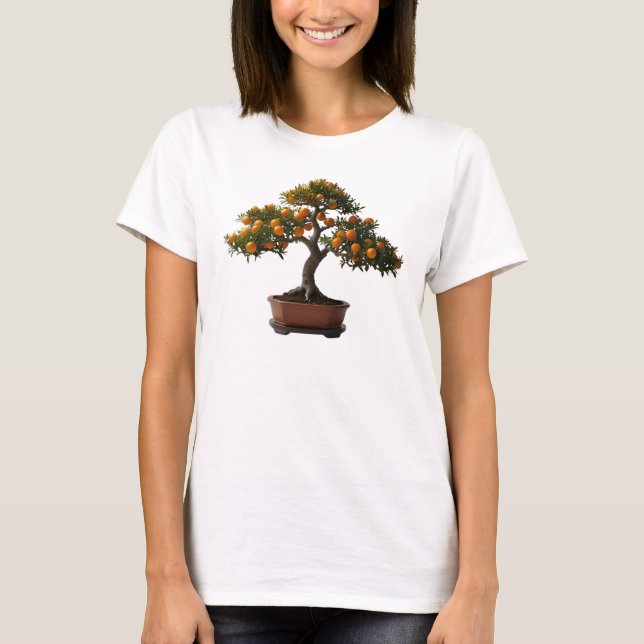 Camiseta Feminina Básica Bonsai-19 T-Shirt (Vorderseite)