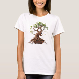 Camiseta Feminina Básica Bonsai-21 T-Shirt