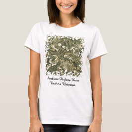 Camiseta Feminina Básica Camuflagem Orgânica-1 T-Shirt