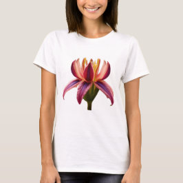 Camiseta Feminina Básica Flor T-Shirt
