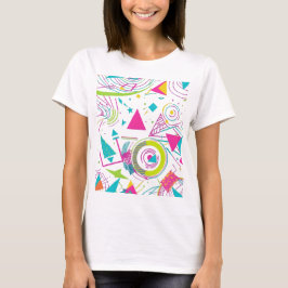 Camiseta Feminina Básica Retrô-3 T-Shirt