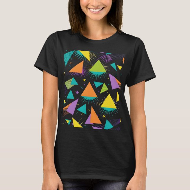 Camiseta Feminina Básica Retrô-4 T-Shirt (Vorderseite)