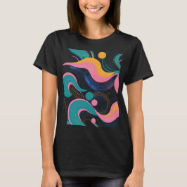 Camiseta Feminina Básica Retrô-6 T-Shirt