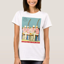 Camiseta Feminina de Capoeira: Cais T-Shirt