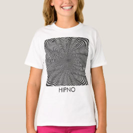 Camiseta Feminina juvenil Básica Hipno T-Shirt