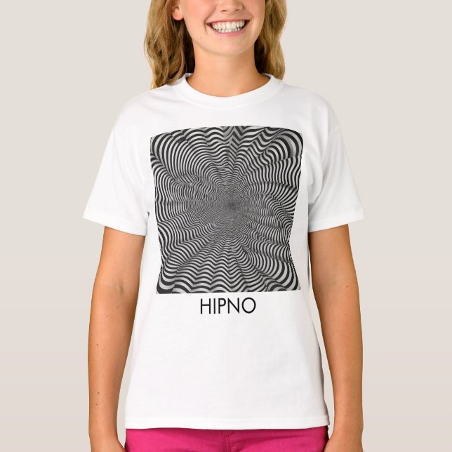 Camiseta Feminina juvenil Básica Hipno T-Shirt (Vorderseite)