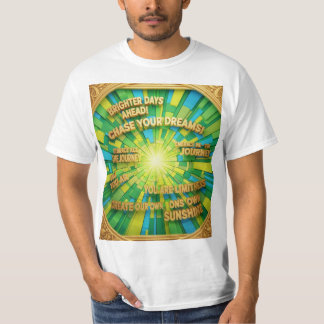 Camiseta frases motivação T-Shirt