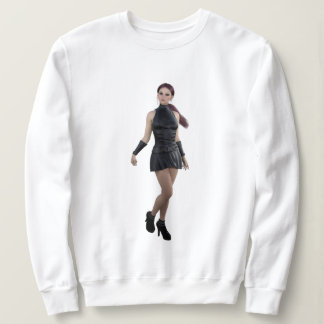 Camiseta garota de estilo sweatshirt