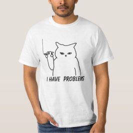 camiseta gato cat cute fun T-Shirt