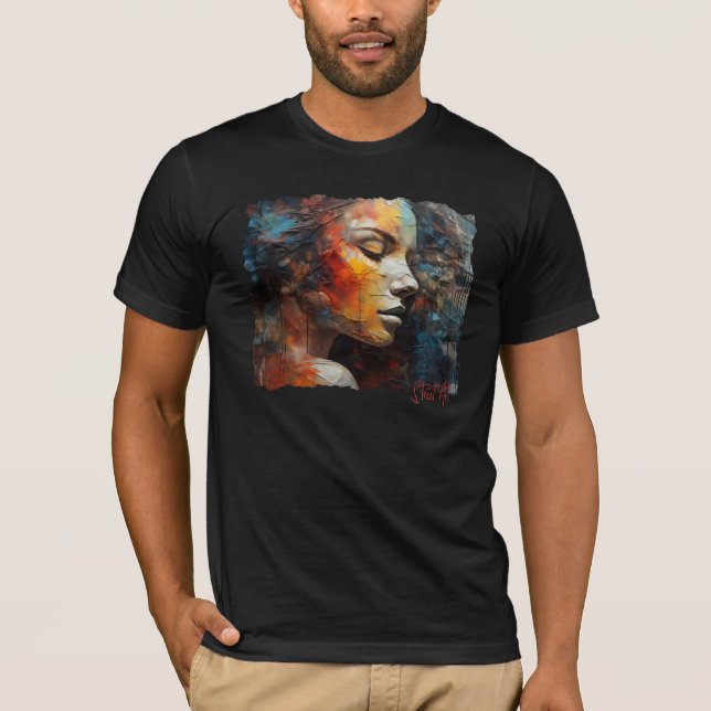 Camiseta Graffiti Sleep woman T-Shirt (Vorderseite)
