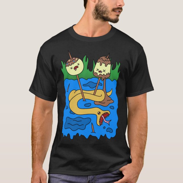Camiseta hora de aventuras T-Shirt (Vorderseite)