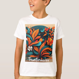 Camiseta Infantil Arte Simbólico Transformación T-Shirt