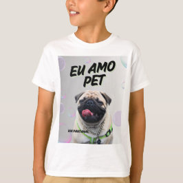 Camiseta Infantil Básica Via Pantanal Pet T-Shirt