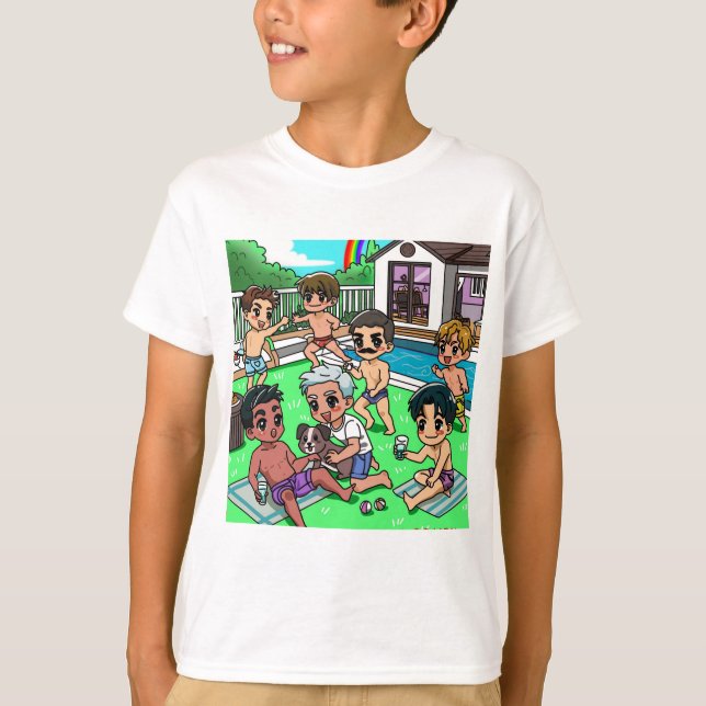 Camiseta infantil divertida T-Shirt (Vorderseite)