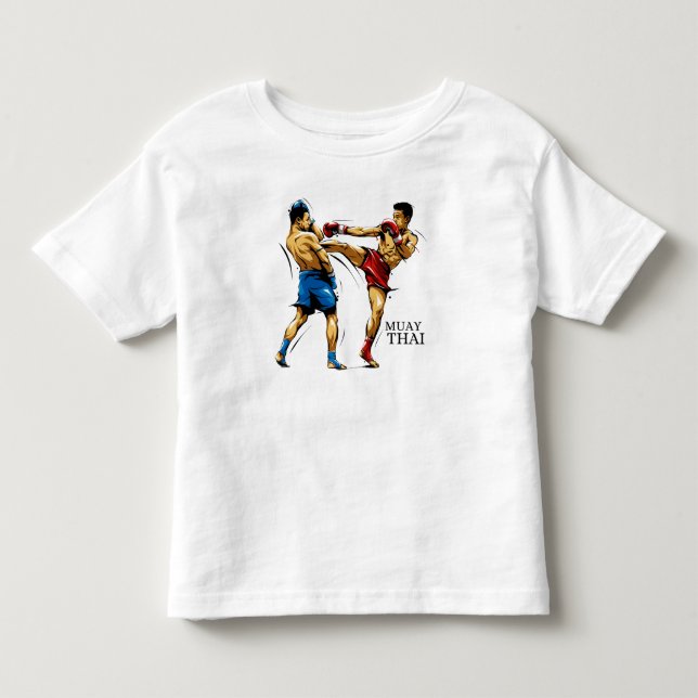 Camiseta Infantil Muay Thai / Boxe Tailandês Kleinkind T-shirt (Vorderseite)