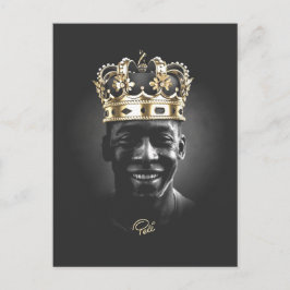 Camiseta King Pelé - 1940-2022  Postkarte
