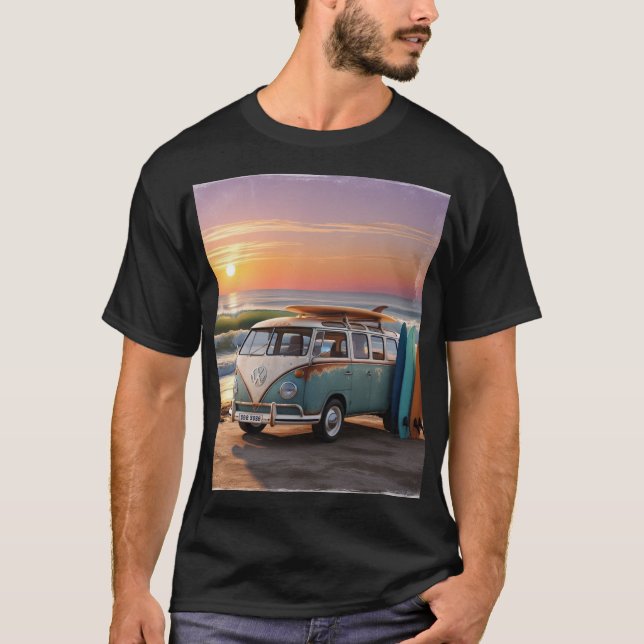 Camiseta Kombi e Surf T-Shirt (Vorderseite)