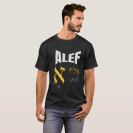 Camiseta Letra alef hebrea y su Riqueza Espiritual T-Shirt