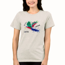 Camiseta Liberdade Arara (Desenho autoral)