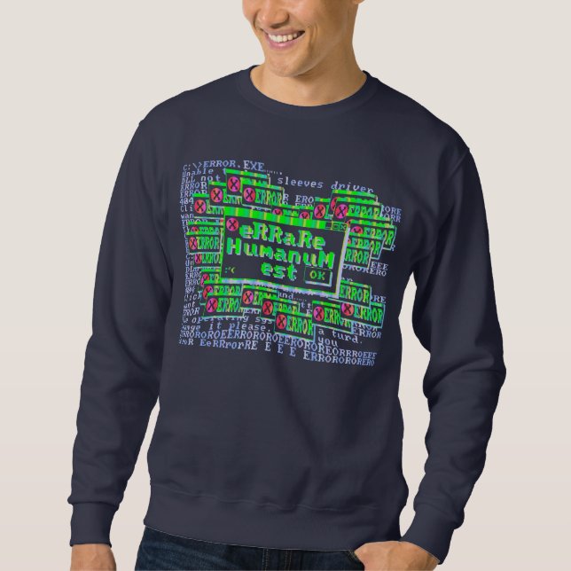 Camiseta manga larga Errare Humanum Est Sweatshirt (Vorderseite)