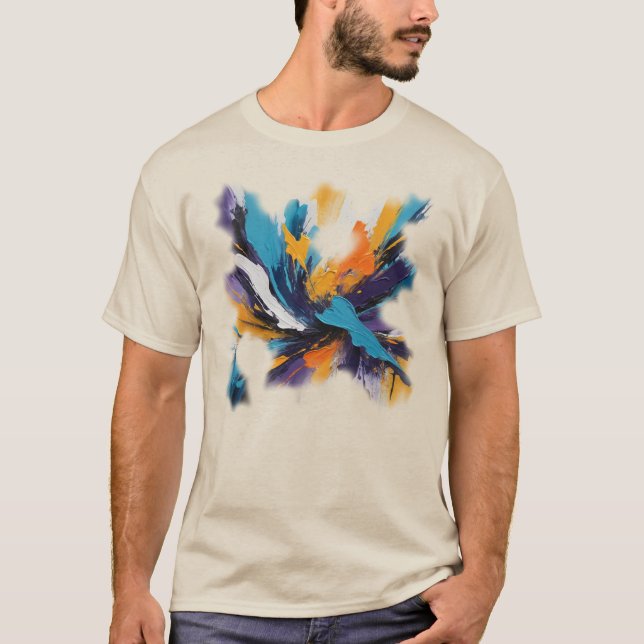 Camiseta Masculina Básica Arte Expressão-2 T-Shirt (Vorderseite)