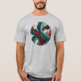 Camiseta Masculina Básica Arte Expressão-3 T-Shirt