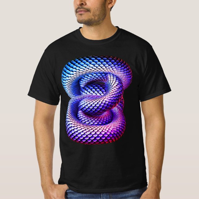Camiseta Masculina Básica Cobra-2 T-Shirt (Vorderseite)