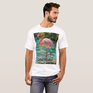 Camiseta Masculina Básica Flamingo T-Shirt