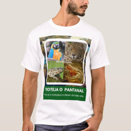 Camiseta Masculina Básica Pantanal T-Shirt