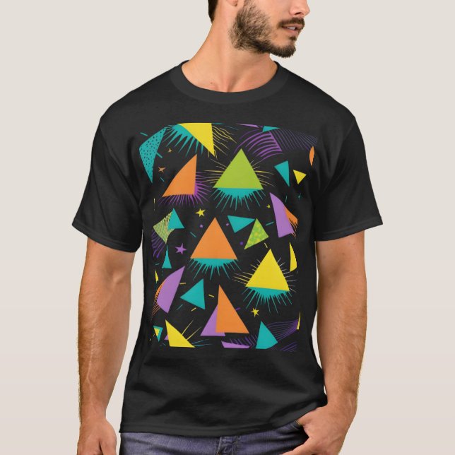 Camiseta Masculina Básica Retrô-5 T-Shirt (Vorderseite)