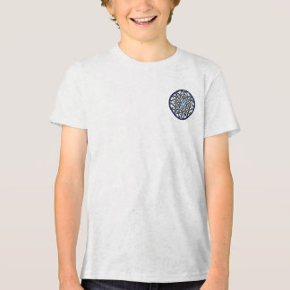 Camiseta Masculina Juvenil Básica Flôr da Vida-11 Tri-Blend Shirt