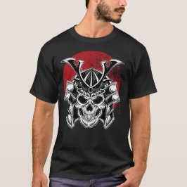 Camiseta Masculina Máscara Samurai Oni / Samurai O T-Shirt